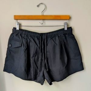 Ninety Percent Hudson Shorts Organic Cotton Black Net-a-Porter EUC